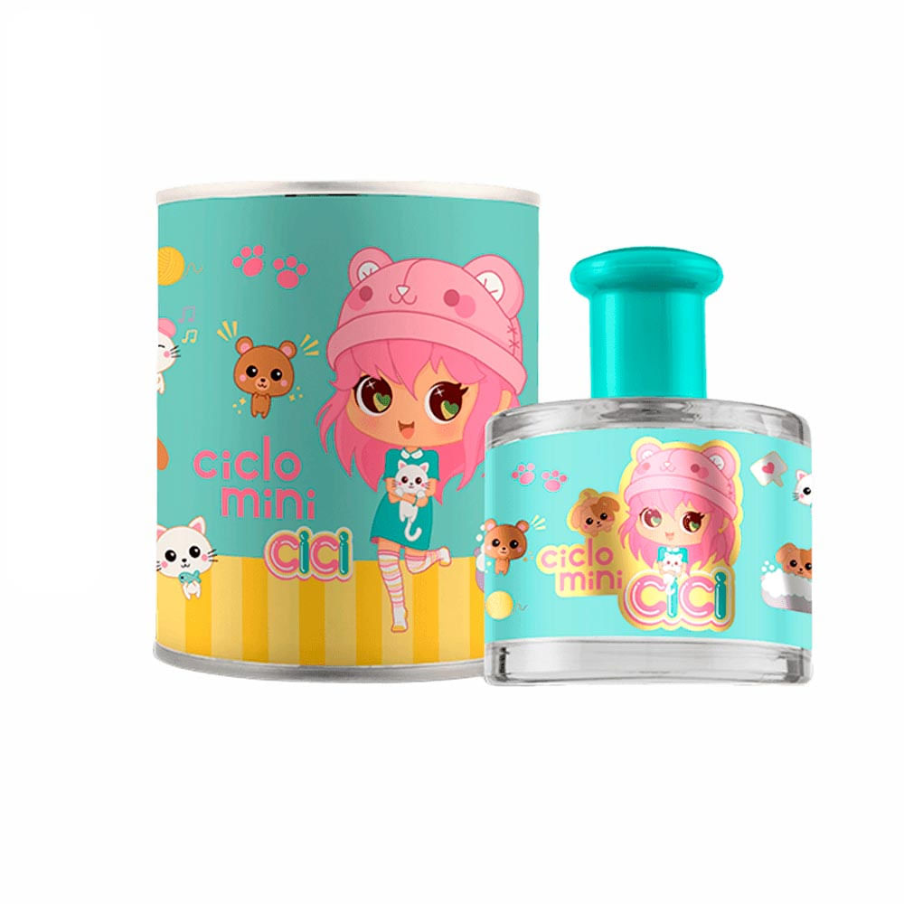 Colônia Ciclo Mini Perfume Infantil Cici Zoe 100Ml