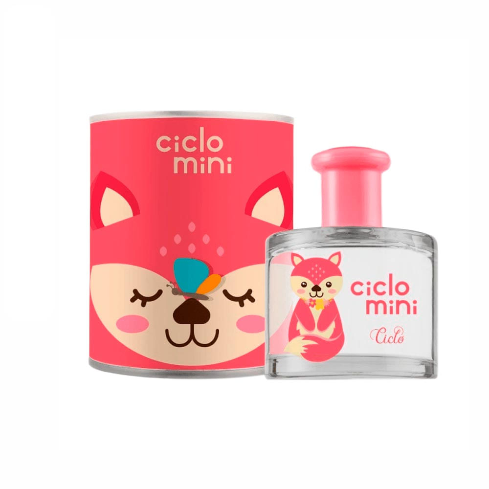 Colônia Ciclo Mini Perfume Infantil Raposete 100Ml