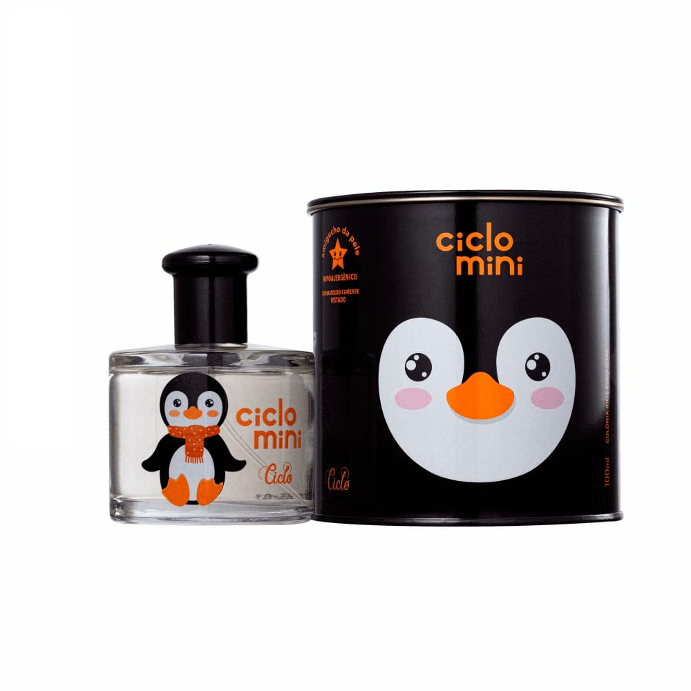 Colônia Ciclo Mini Perfume Infantil Pingucho 100Ml