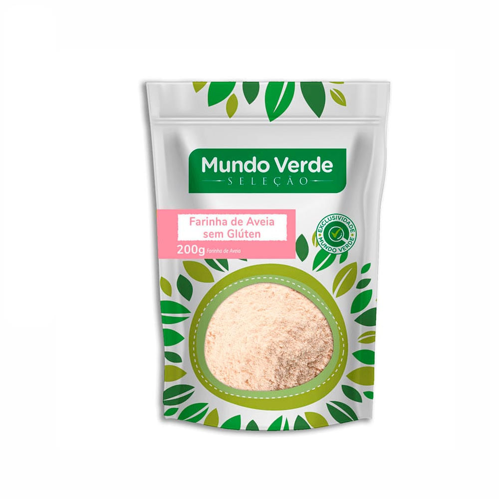 Farinha De Aveia Sem Glúten Mundo Verde Seleção 200g