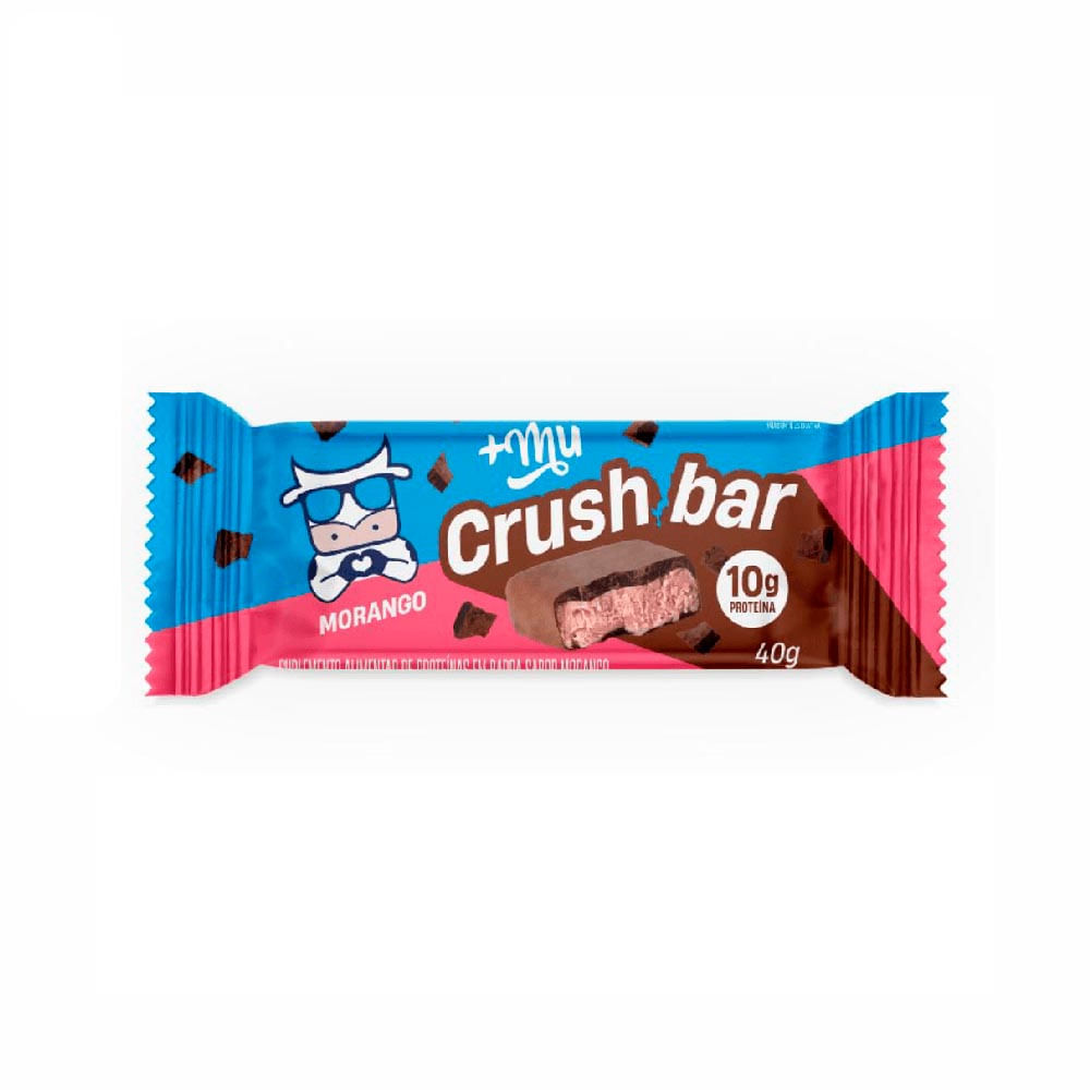 Crush Bar Morango Mais Mu 40g