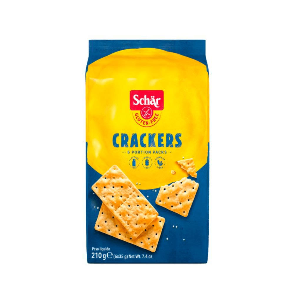 Cereal Crackers Sem Glúten Schär 210g