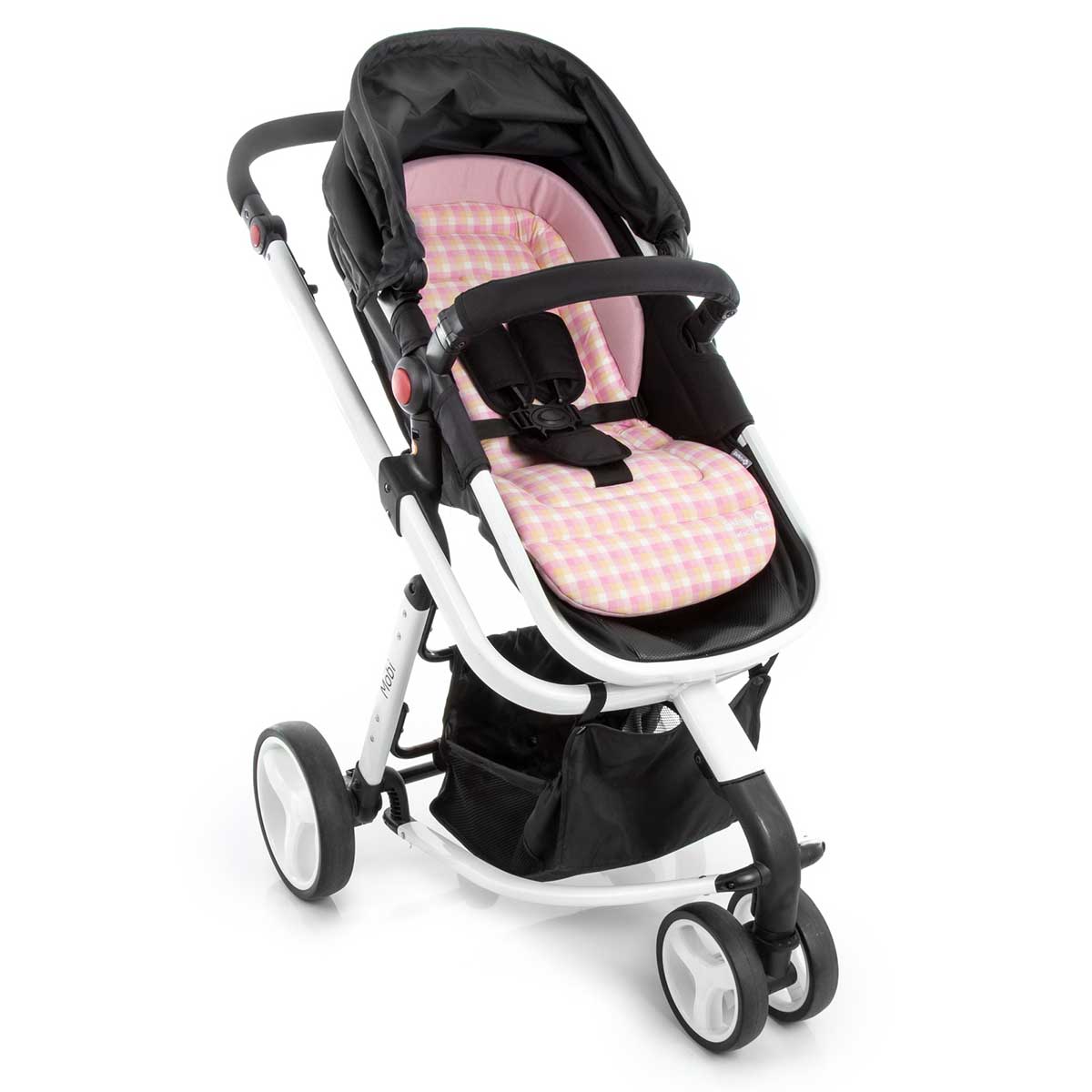 Almofada Para Carrinhos SafeComfort Plaid Pink Safety 1st