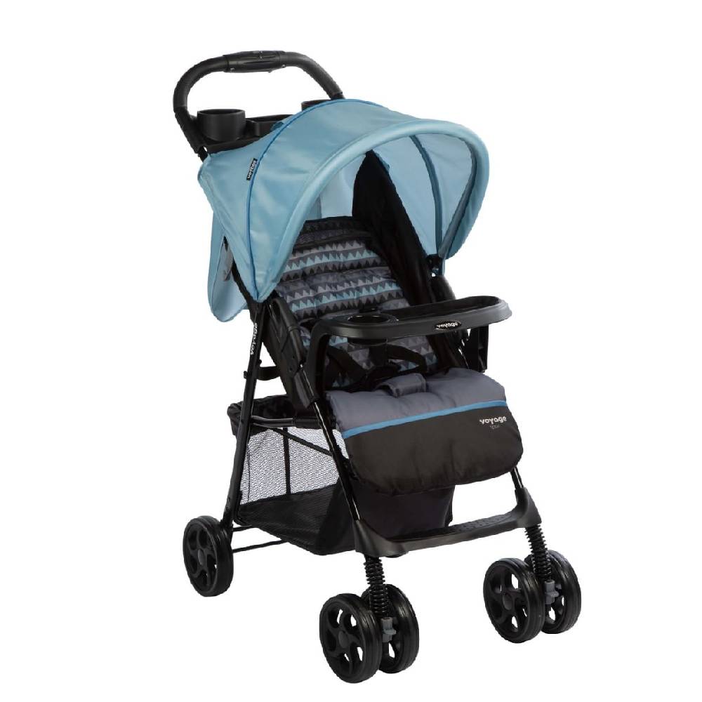 Carrinho De Passeio Para Bebê Spot Até 15kg Azul  Voyage