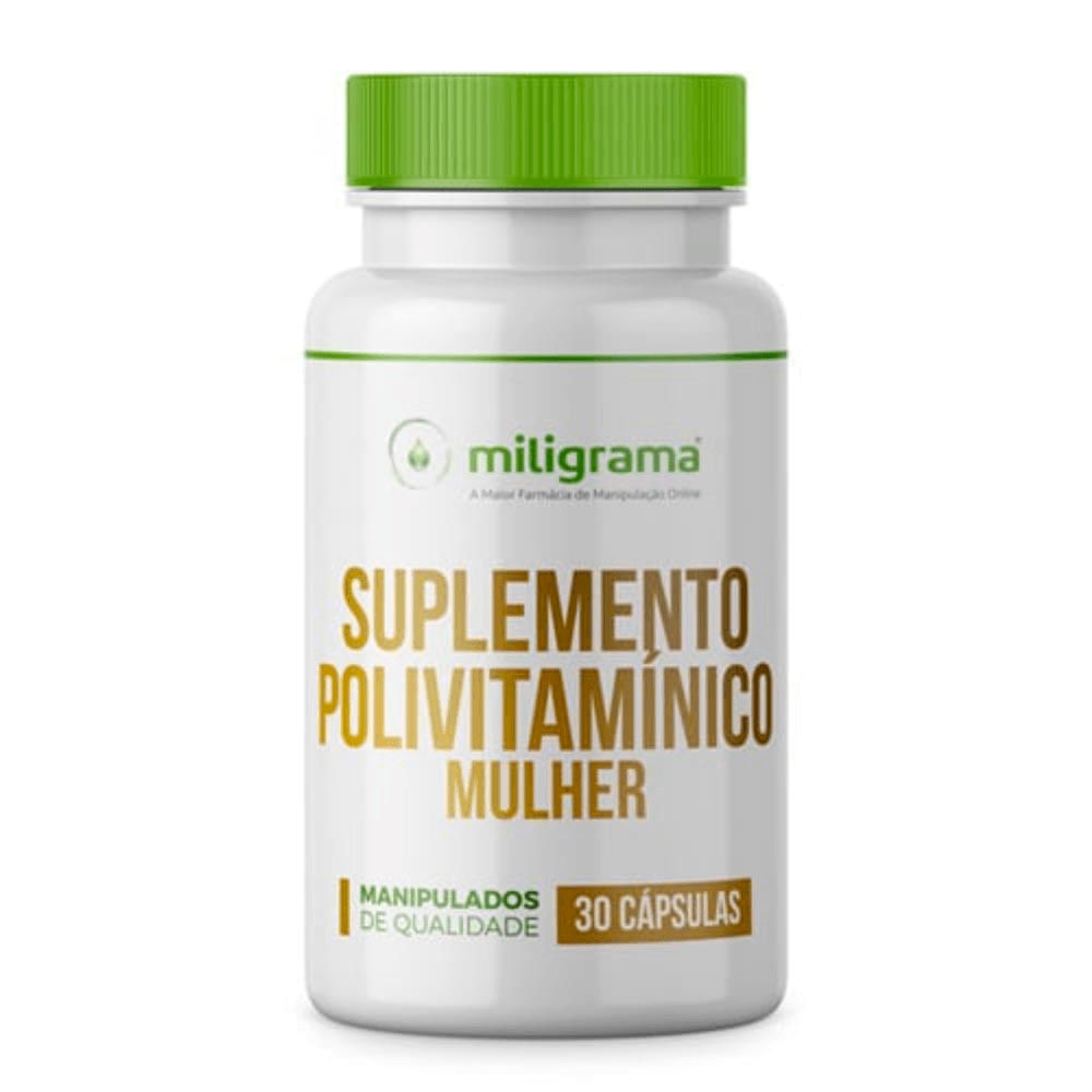 Suplemento Polivitamínico Mulher de A a Zinco Miligrama 30 Cápsulas