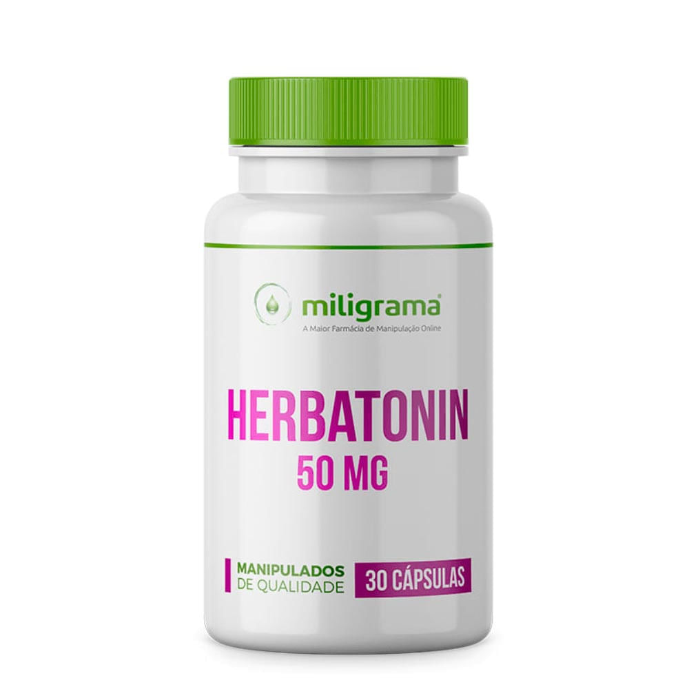 Herbatonin Miligrama 50mg 30 cápsulas