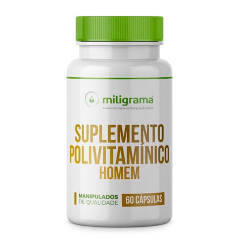 Suplemento Polivitamínico Homem de A a Zinco 60 Cápsulas