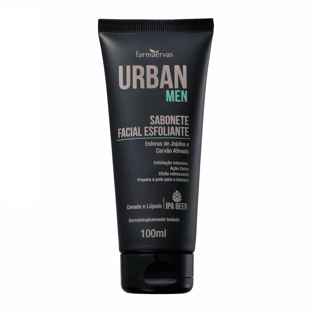 Sabonete Esfoliante Farmaervas Urban Men 100ml