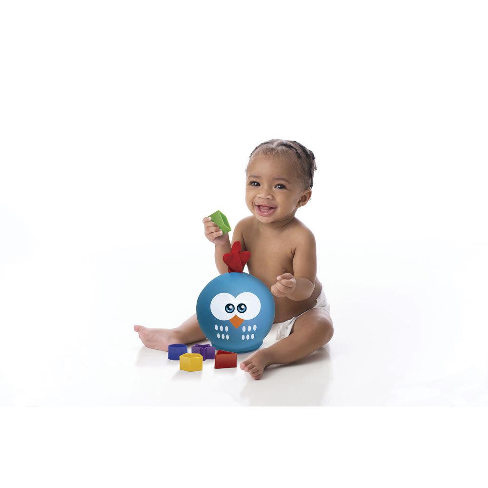 Brinquedo Infantil Encaixe Formas Galinhas Pintadinha Mini Elka