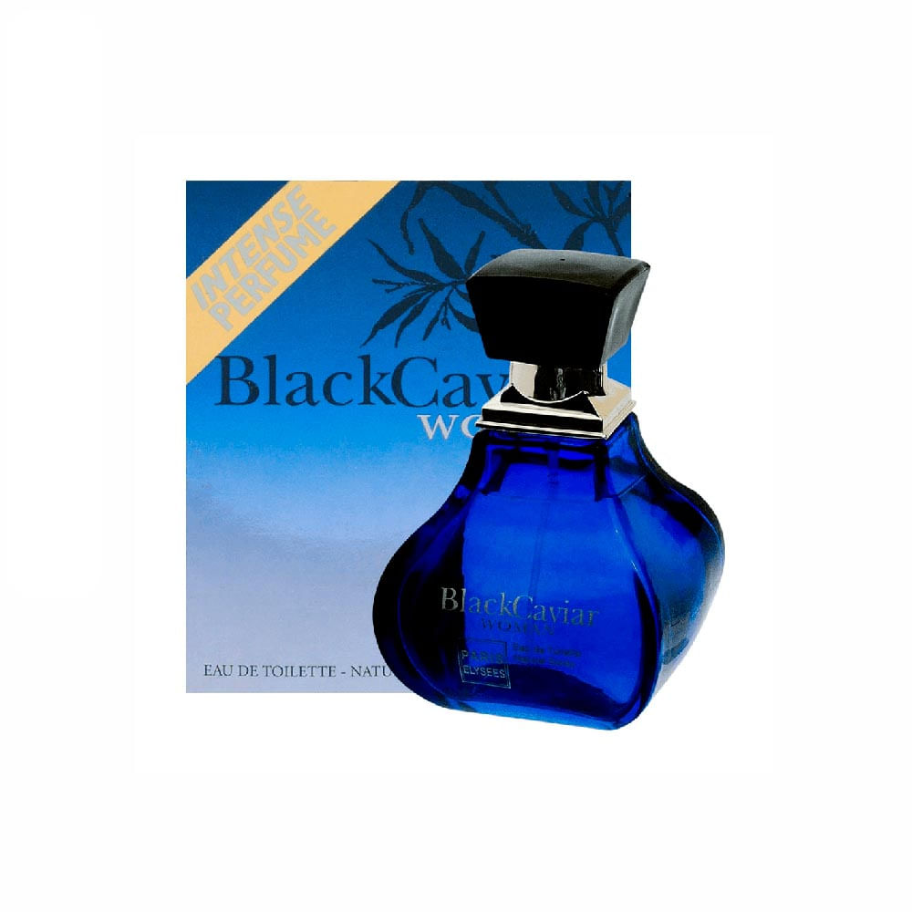 Black Caviar Woman de Paris Elysees Eau de Toilette Perfume Feminino 100 ml