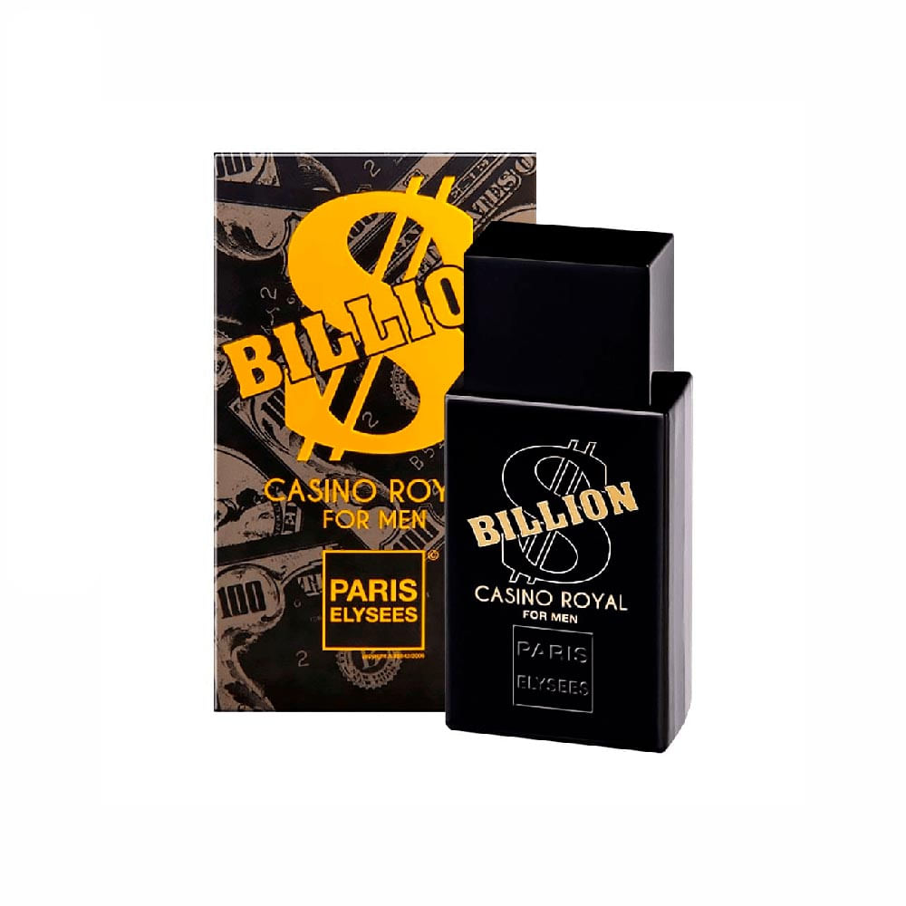 Billion Casino Royal de Paris Elysees Eau de Toilette Perfume Masculino 100 ml
