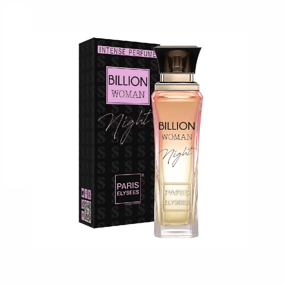 Billion Woman Night de Paris Elysees Eau de Parfum Perfume Feminino 100 ml