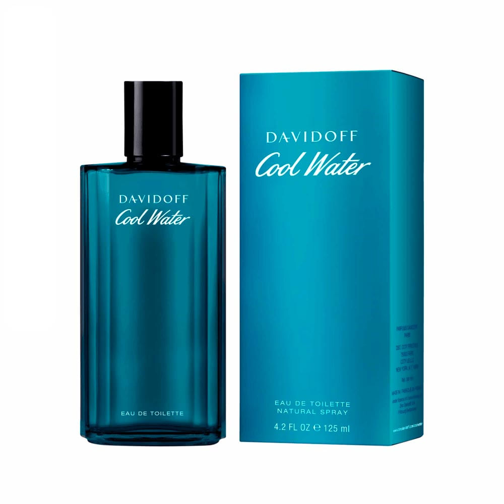 Perfume Masculino Cool Water Davidoff Eau De Toilette 125ml