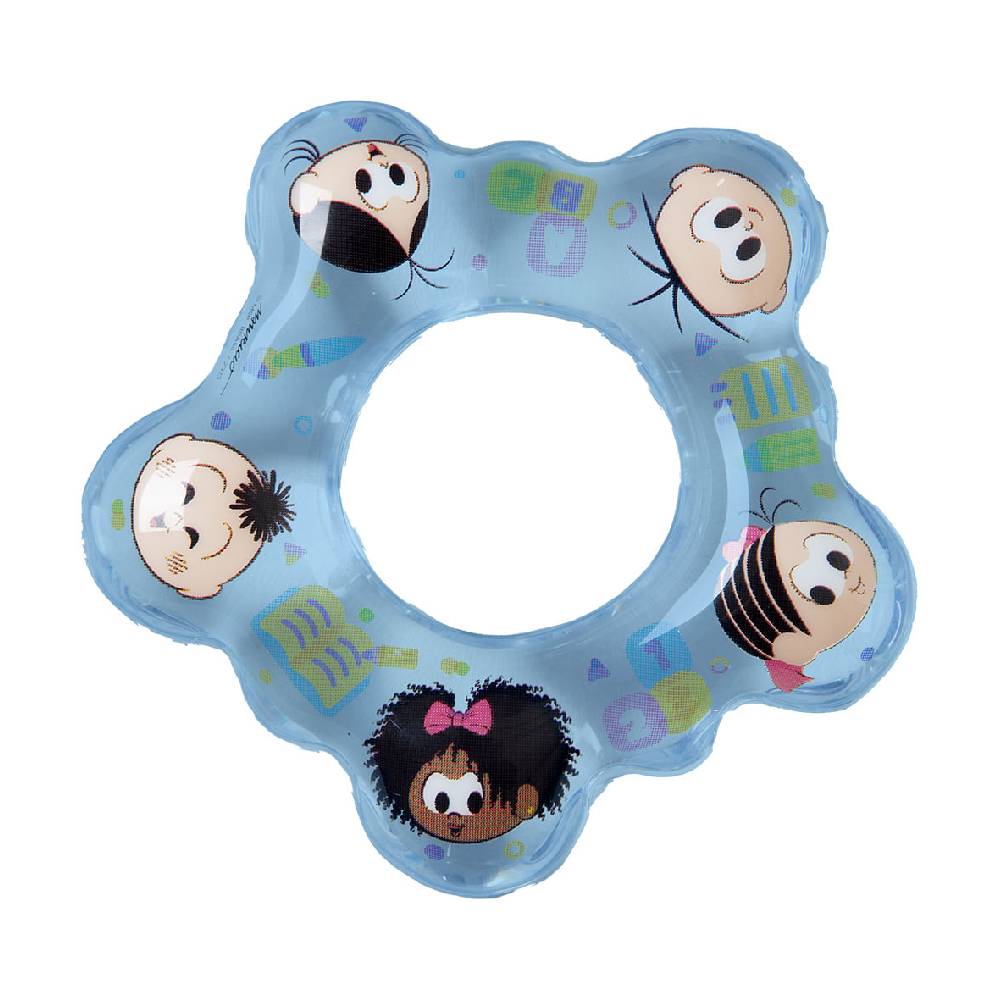 Mordedor de Bebê com Água Turma da Mônica Baby Toyster BDA Azul
