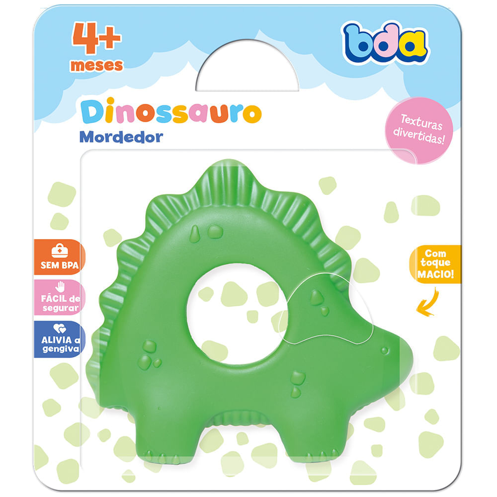 Mordedor Dinossauro Verde Toyster