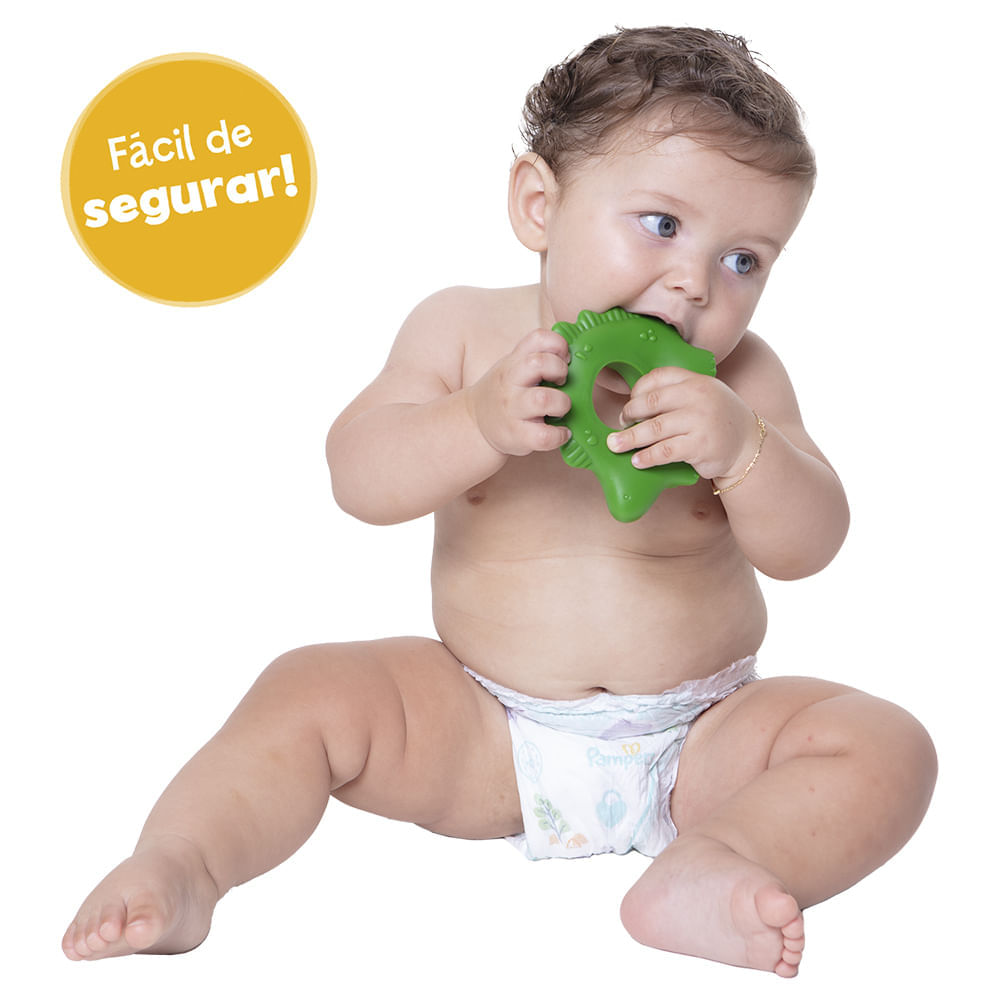 Mordedor Dinossauro Verde Toyster