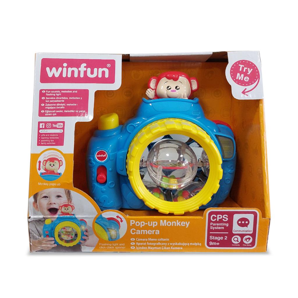 Brinquedo Interativo Câmera Pula Macaquinho Yes Toys