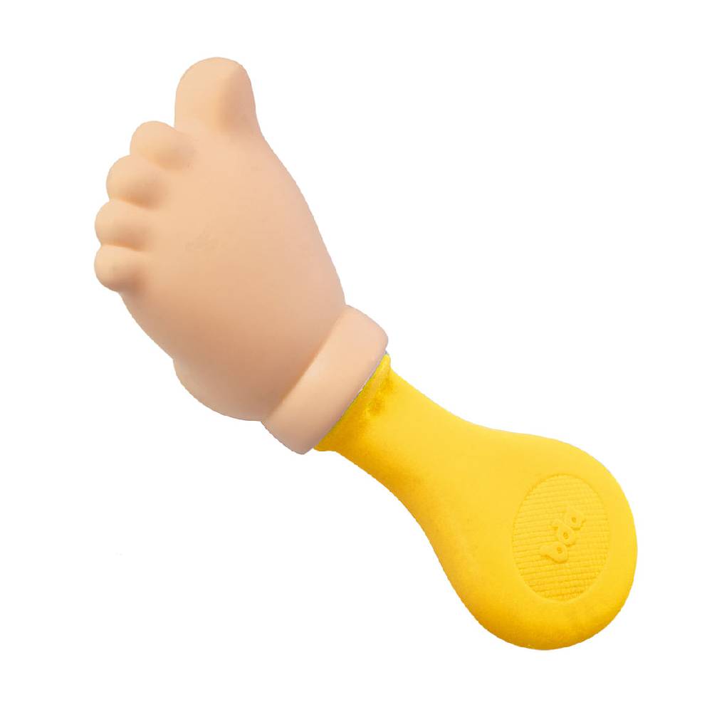 Mordedor Chocalho Pezinho Colors Amarelo Toyster