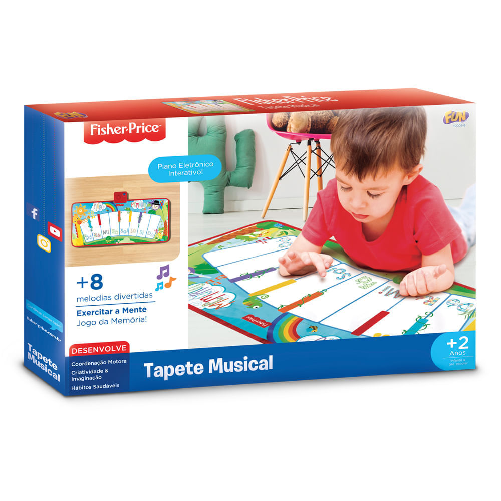 Tapete De Atividades 75Cm Musical Fisher-Price
