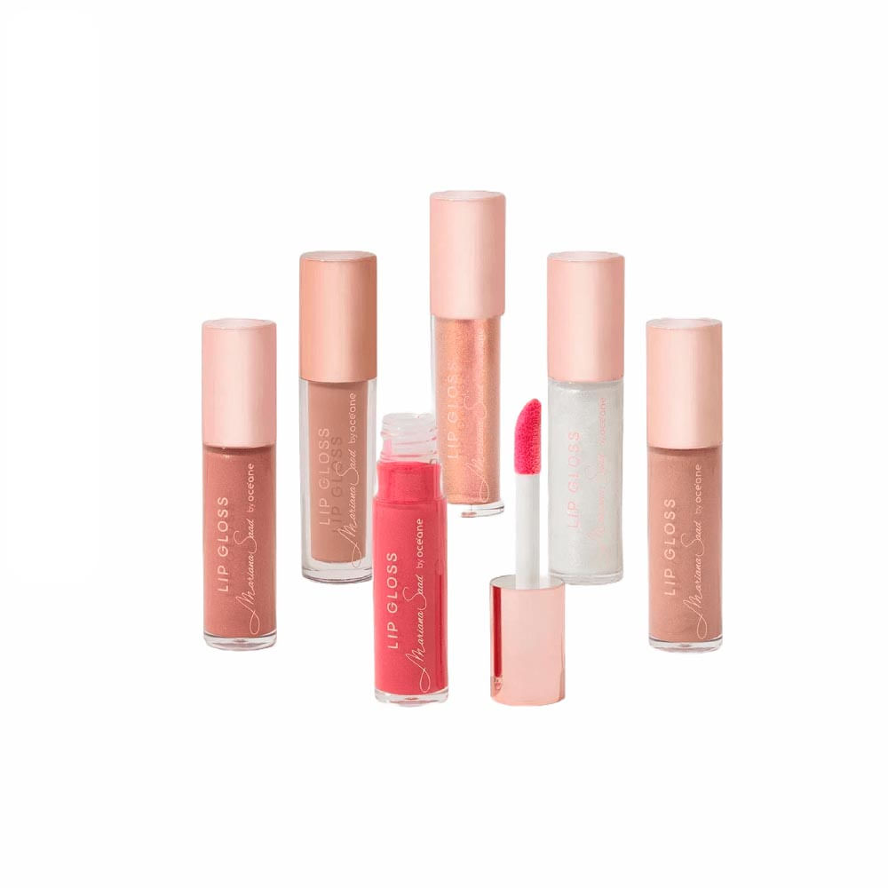 Kit Mariana Saad By Océane Brilho Labial Lip Gloss 6 Unidades