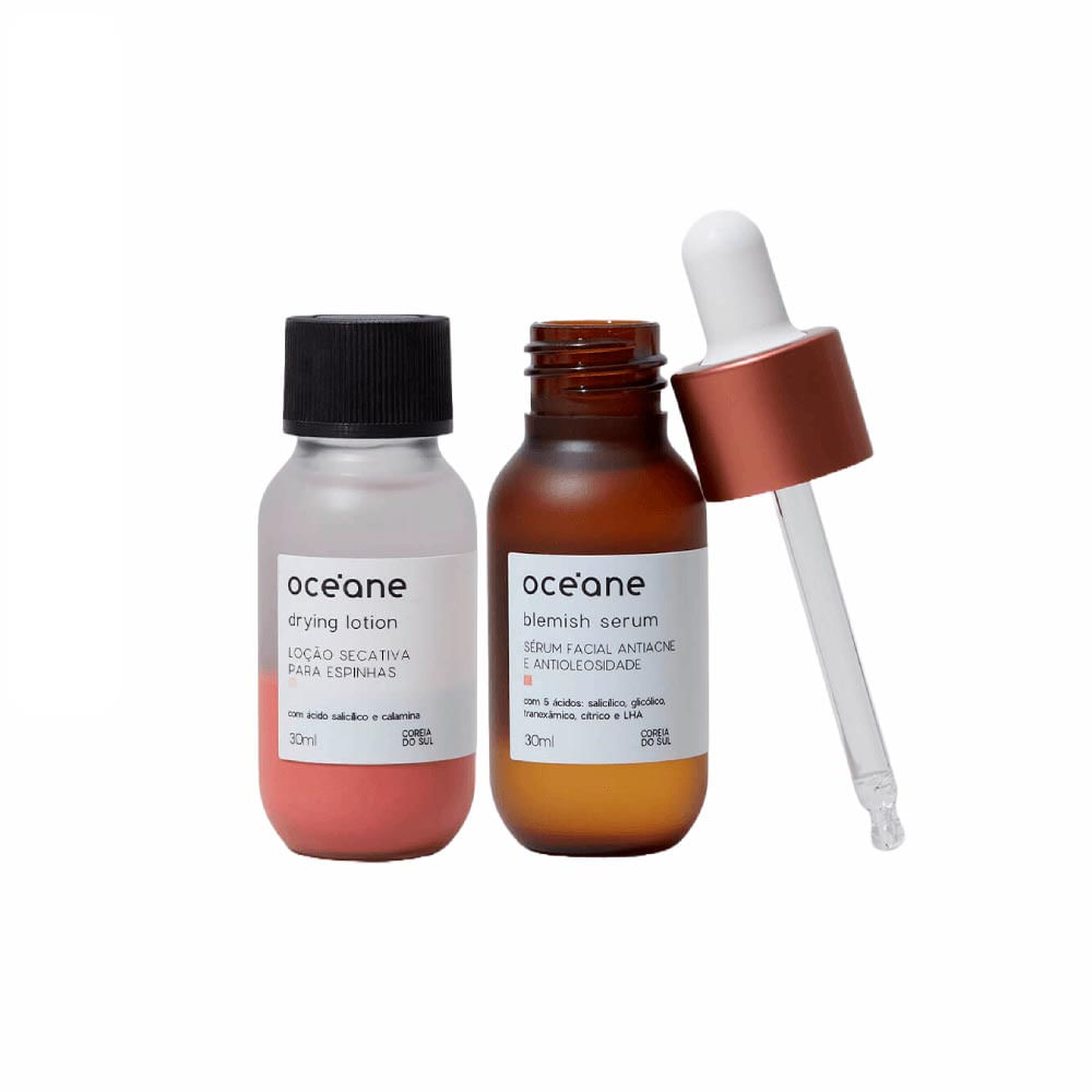 Kit Océane Xô Acne Sérum Antiacne + Loção Secativa