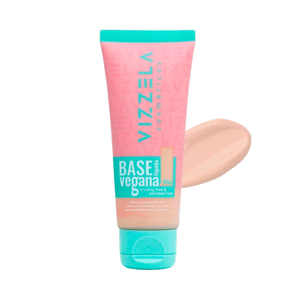 Base Líquida Vizzela Cor 04 Vegana 30g