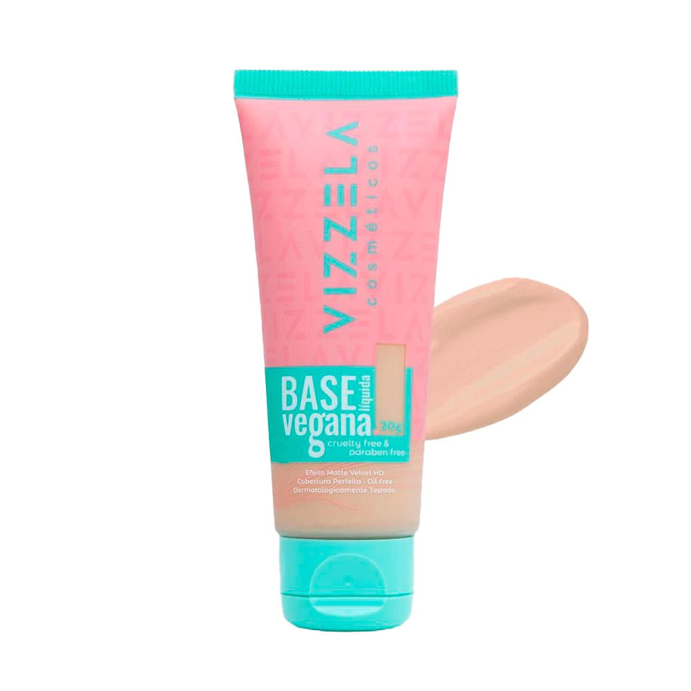 Base Líquida Vizzela Cor 05 Vegana 30g