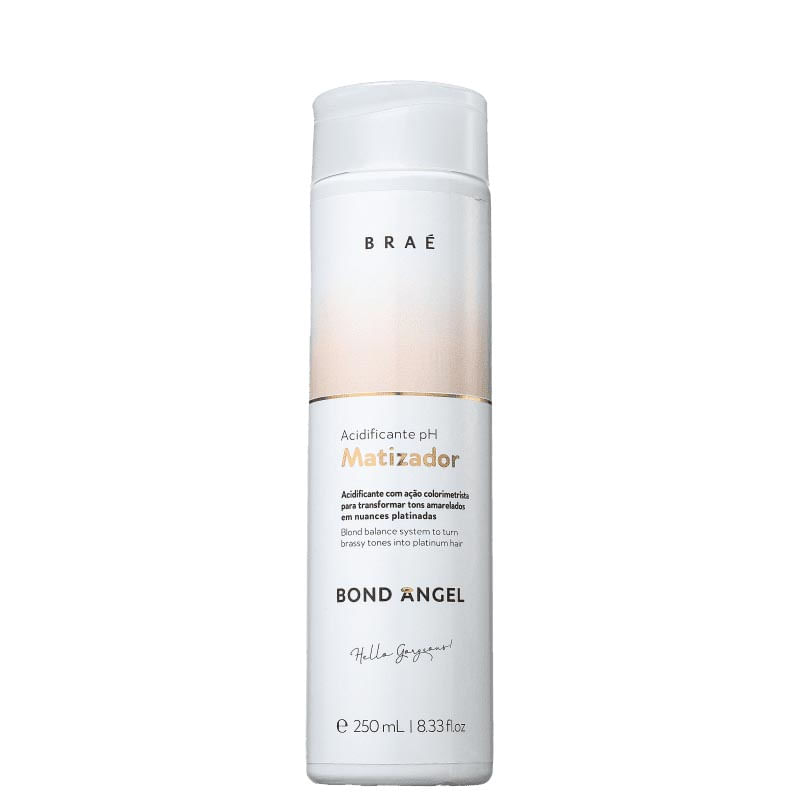 Shampoo Acidificante Matizador Braé Bond Angel pH 250Ml