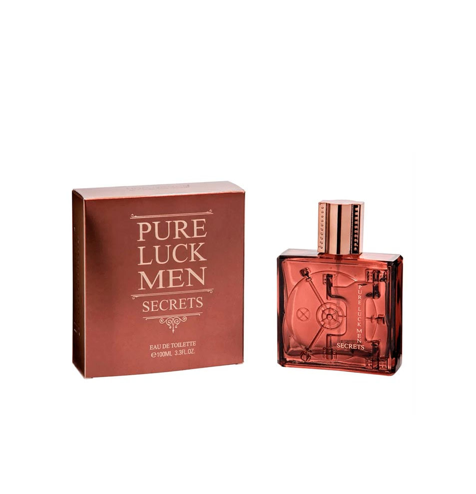 Linn Young Pure Luck Men Secrets Eau De Toilette Perfume Masculino 100Ml