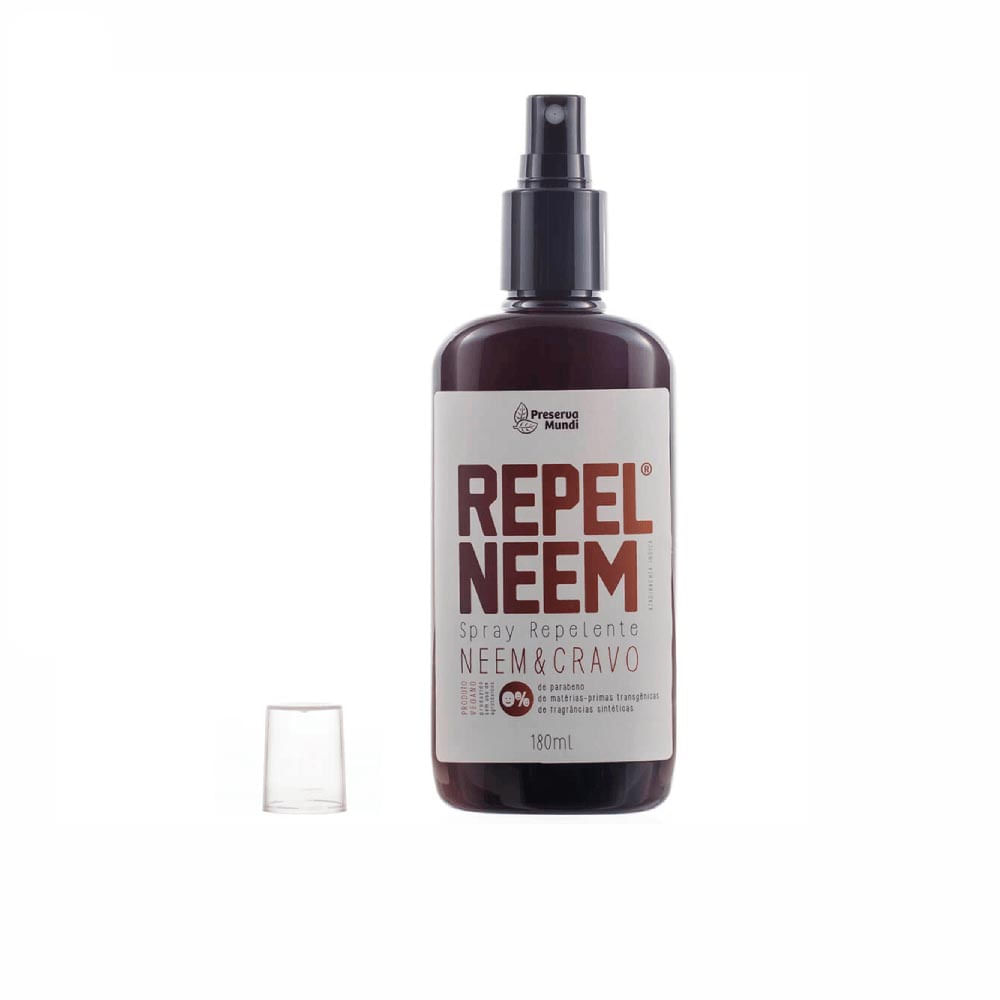 Repelente Spray Preserva Mundi Natural Repel Neem E Cravo 180Ml