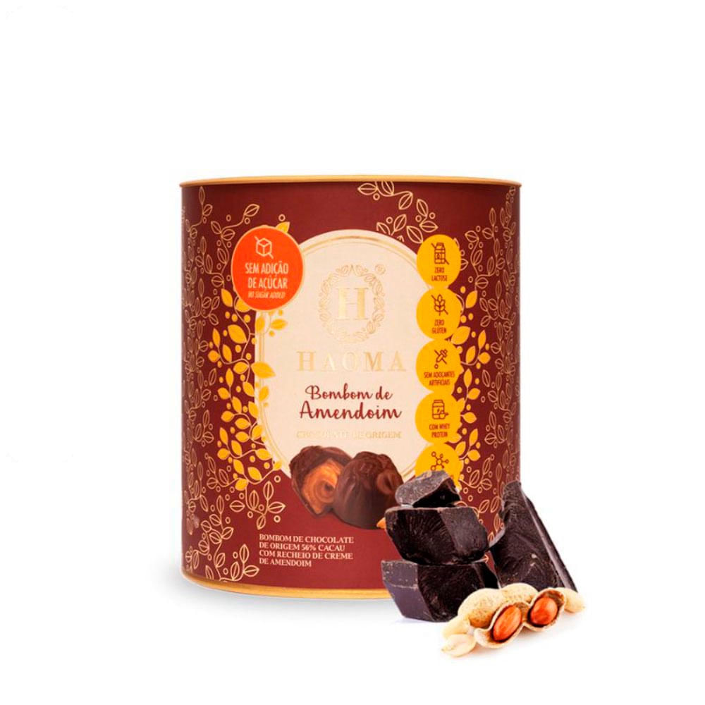 Bombom Amendoim Chocolate Haoma 200g