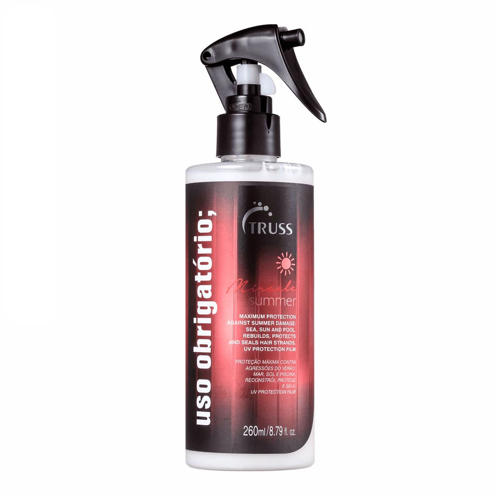 Tratamento Reconstrutor Truss Miracle Summer Uso Obrigatório 260Ml