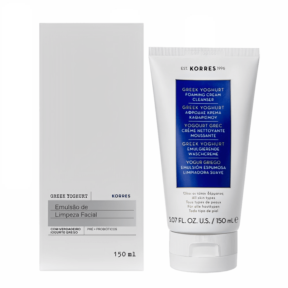 Espuma de Limpeza Facial Korres Greek Yoghurt 150ml