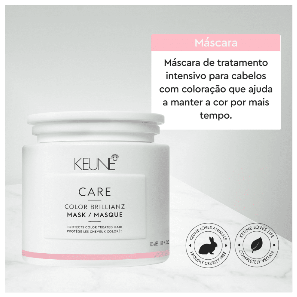 Máscara Capilar Keune Color Brillianz 500ml