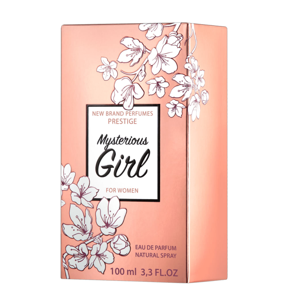 Perfume Feminino New Brand Mysterious Girl Eau de Parfum 100ml