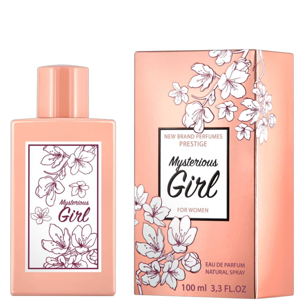 Perfume Feminino New Brand Mysterious Girl Eau de Parfum 100ml