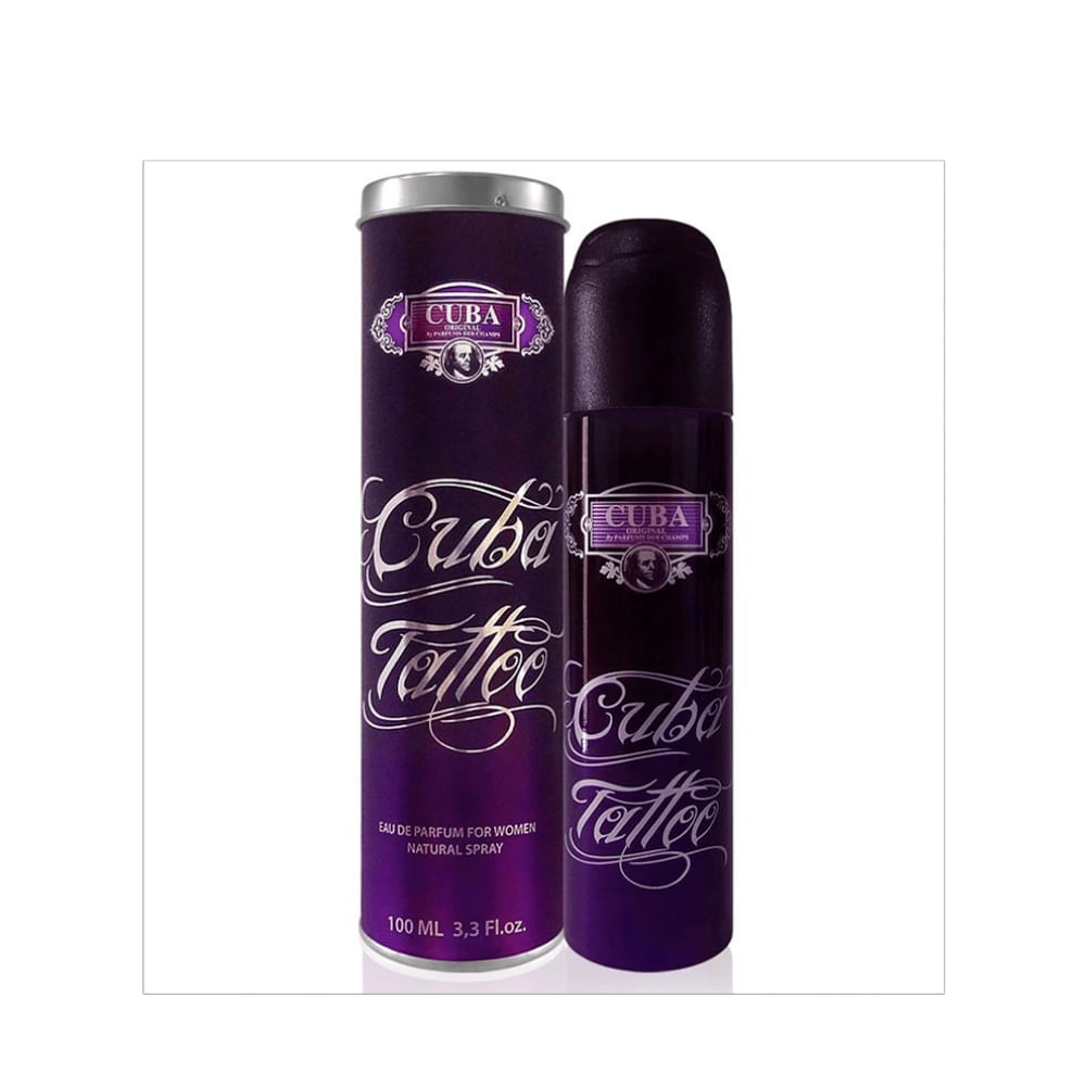 Perfume Feminino Cuba Tattoo Eau de Parfum 100ml