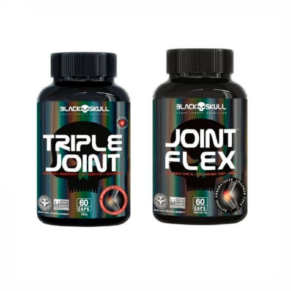 KIT DE SUPLEMENTOS ALIMENTARES TRIPLE JOINT E JOINT FLEX
