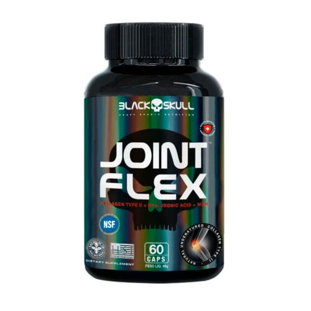 SUPLEMENTO ALIMENTAR JOINT FLEX BLACK SKULL 60 CAPSULAS