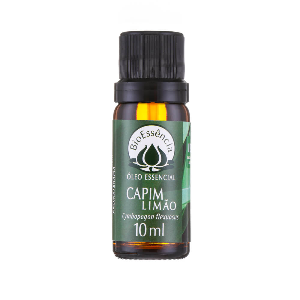 Óleo Essencial Natural de Lemongrass Capim-limão 10ml BioEssência