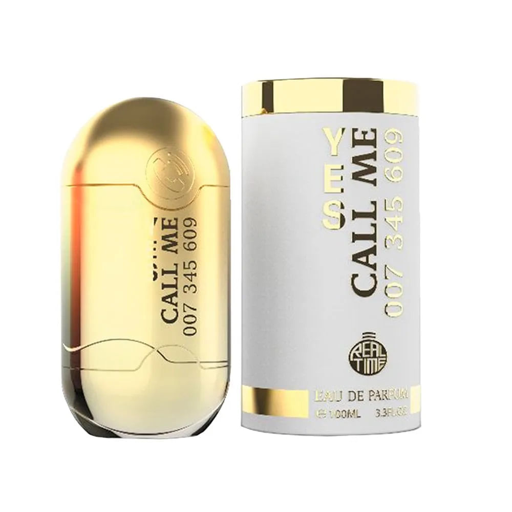 Perfume Feminino Yes Call Me Real Time Eau De Parfum 100ml