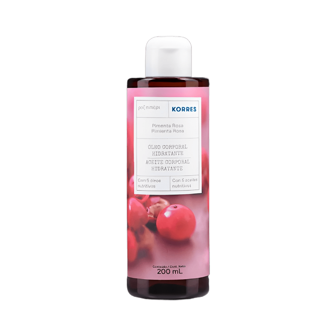 Óleo Corporal Korres Pimenta Rosa 200ml