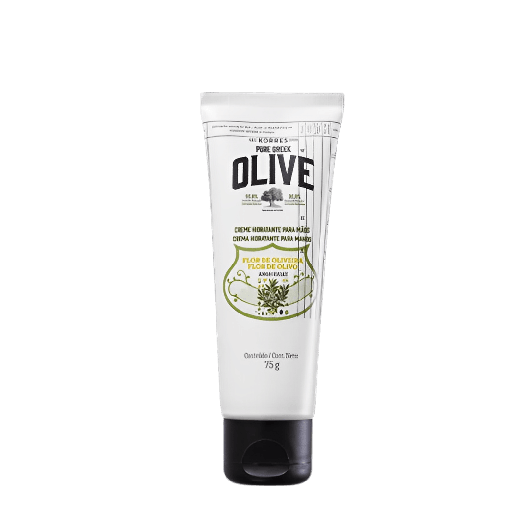 Creme Para As Mãos Korres Pure Greek Olive Flor De Oliveira 75ml