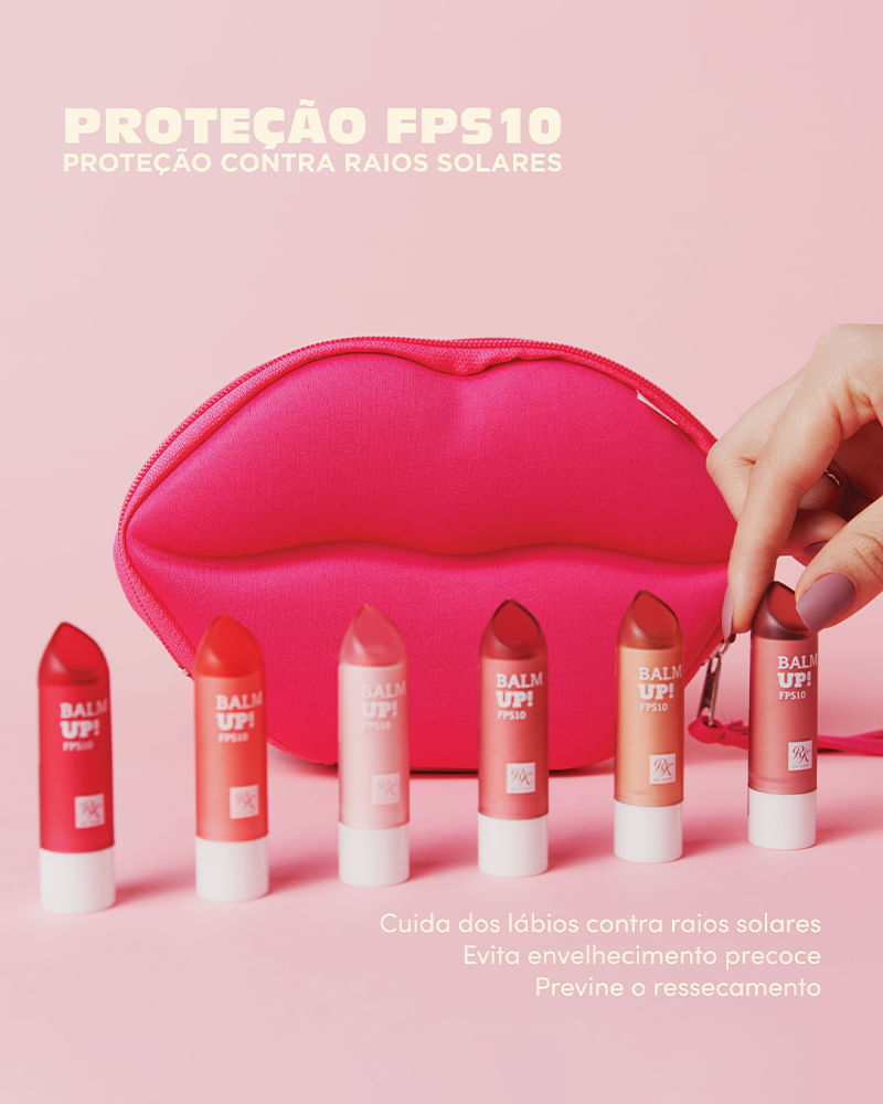 Balm Labial FPS 10 Balm Up! Ruby Kisses Stand Up!