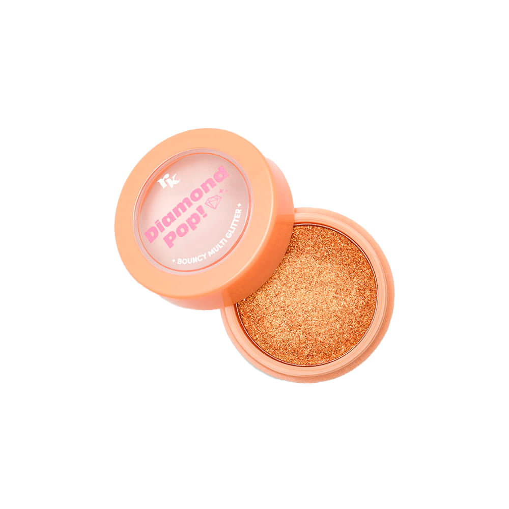 Bouncy Glitter Diamond Pop! Ruby Kisses Gold Glow