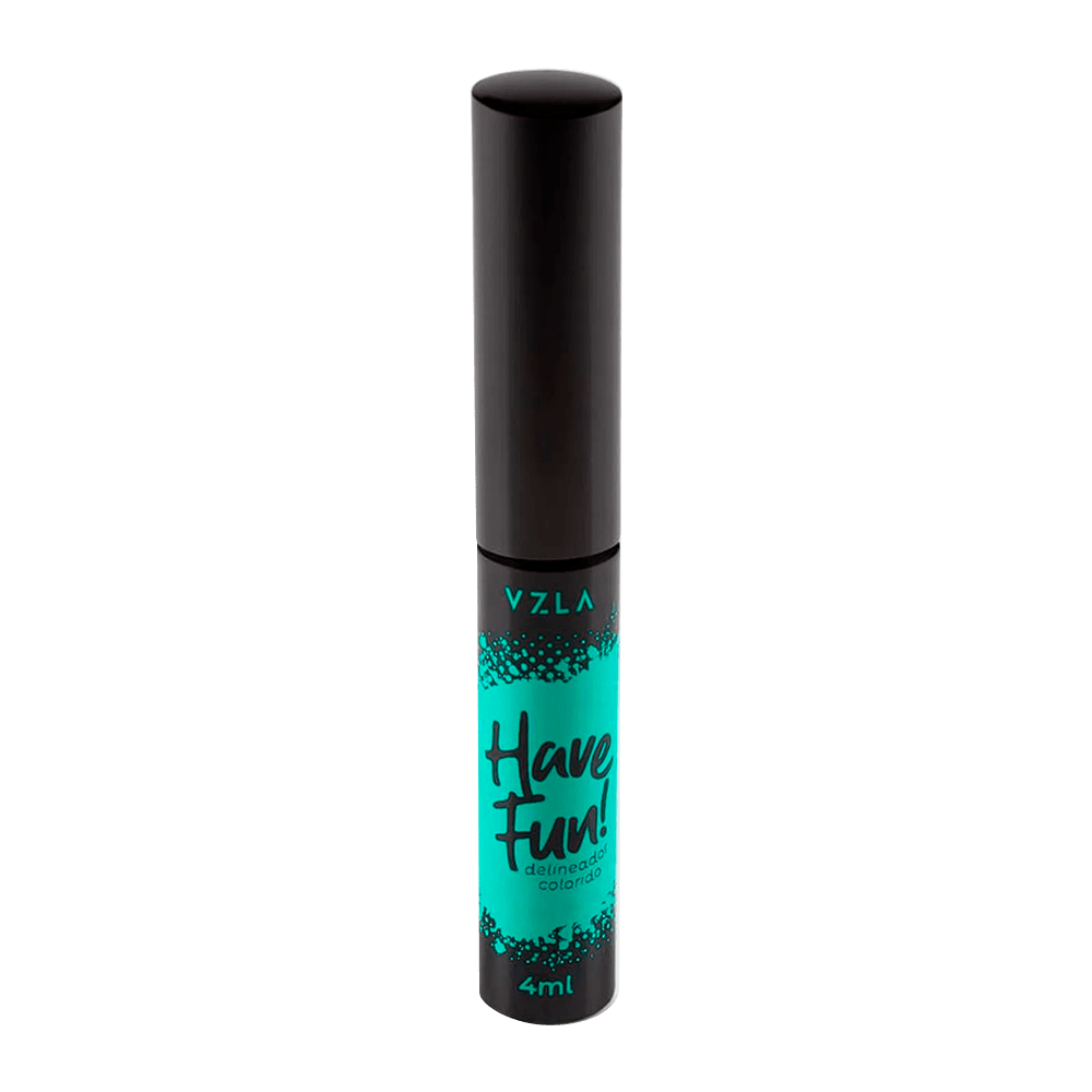 Delineador  Vizzela Have Fun! Verde 3,5ml