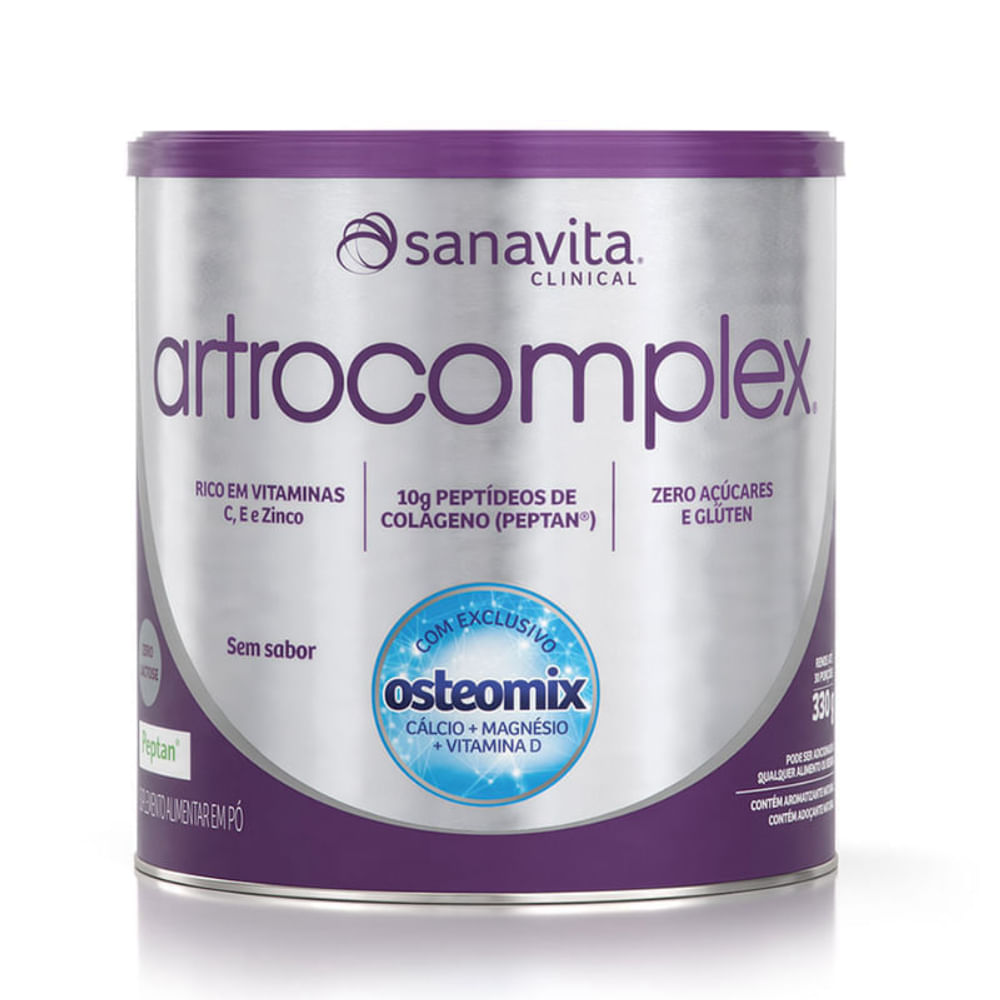 Artrocomplex Sem Sabor Sanavita 330g