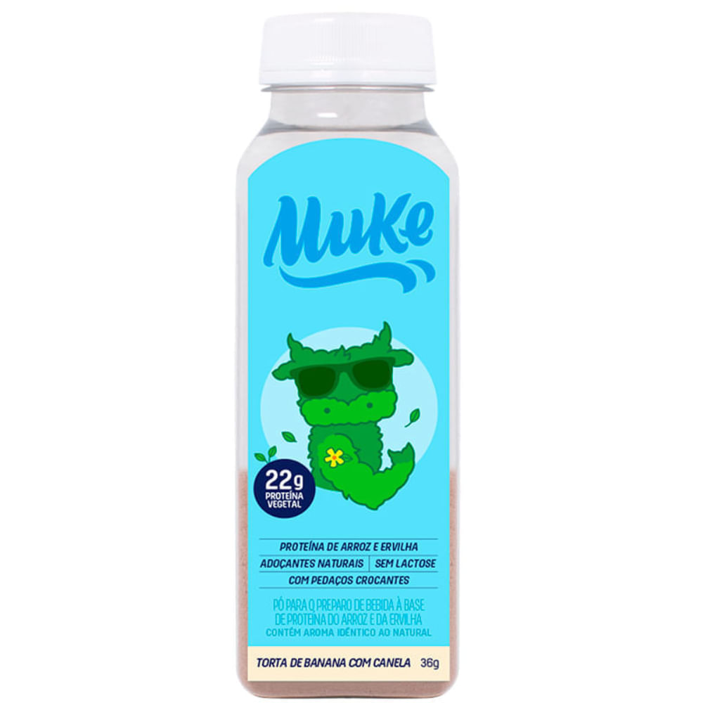 Proteina Muke Mais Mu Vegetal Torta Banana E Canela 36g