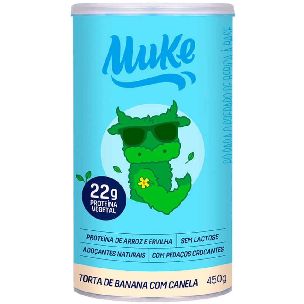 Proteina Muke Mais Mu Vegetal Torta Banana E Canela 36g