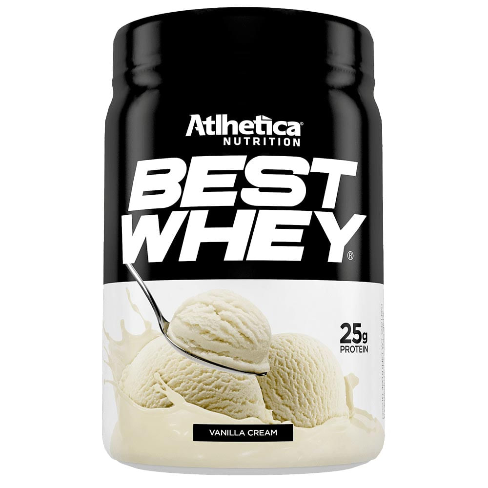 Best Whey Protein Vanilla Cream Atlhetica Nutrition 450g